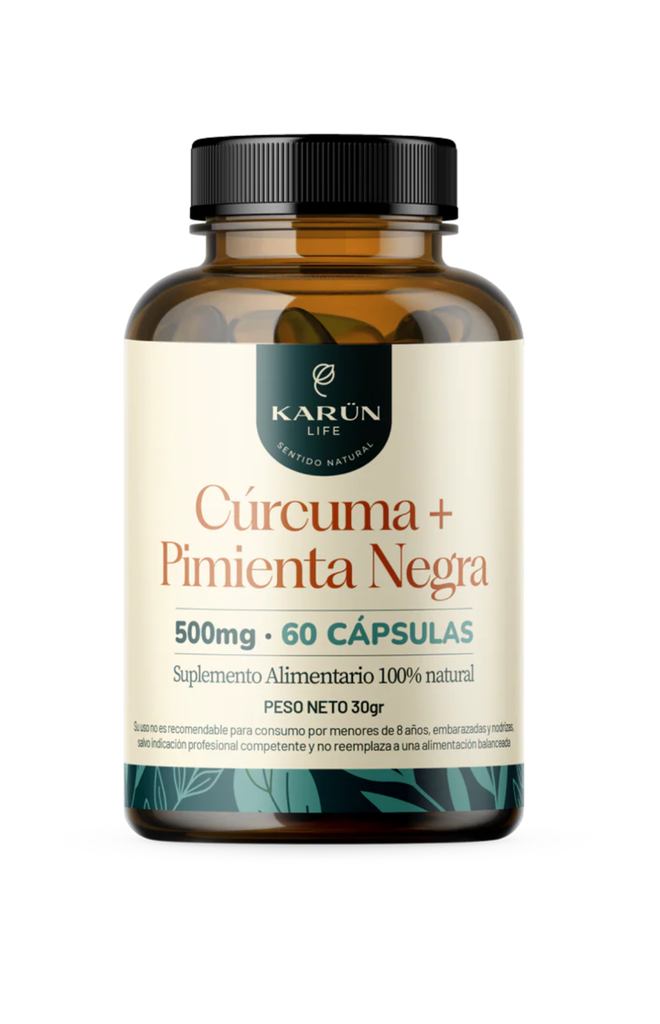 K CURCUMA + PIMIENTA 60 CAP